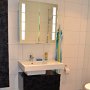 Bath room (single wash basin and bath tub)